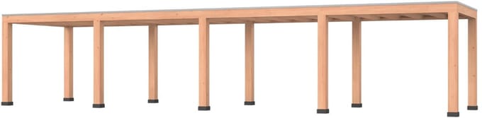 Douglas overkapping, 1200 x 300, Westwood Modern Plus
