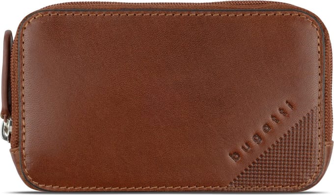 Bugatti Nobile Sleutel portemonnee Leer 12 cm - cognac