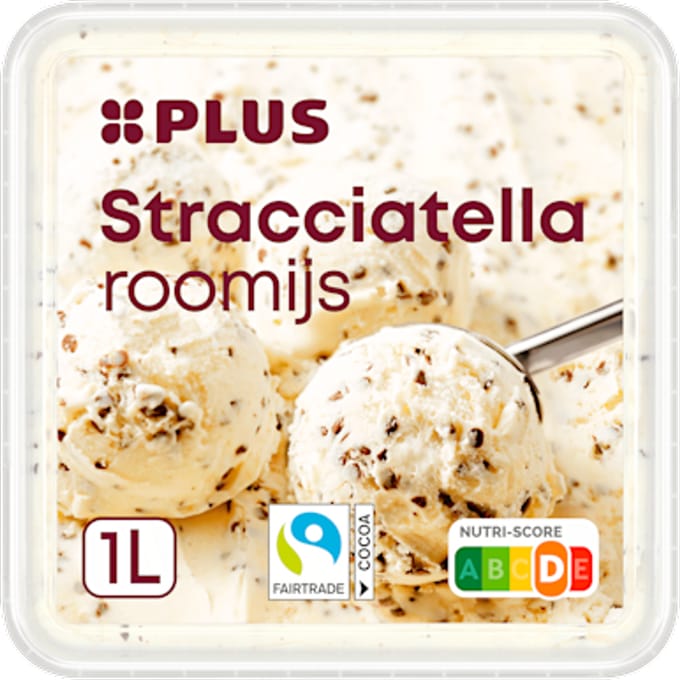 Roomijs stracciatella