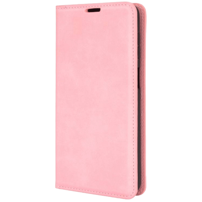 Mocaa Samsung Galaxy A12 Magnetisch Slim Fit Bookcase Hoesje Roze