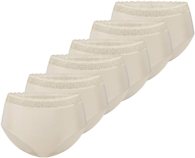 Triumph Dames midi slip 6 pack Feel of Modal
