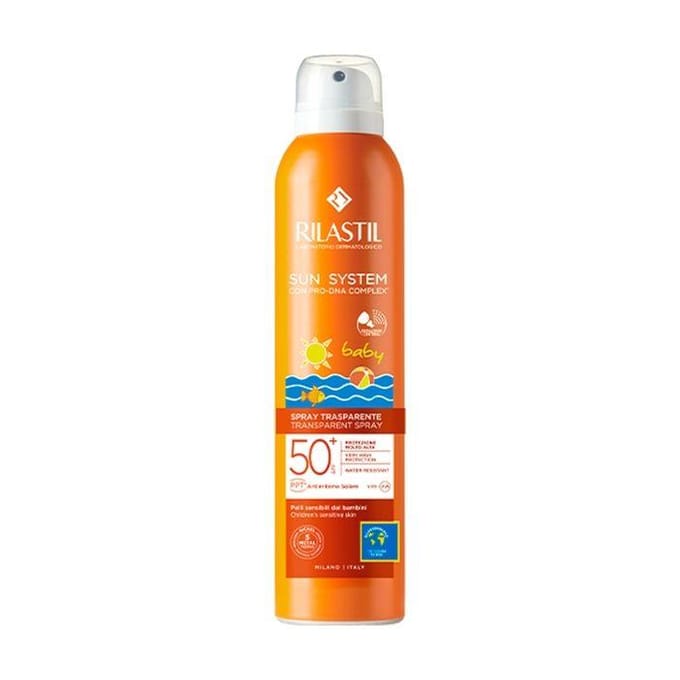 Rilastil Sun System Bébé Spray Transparent Protection Très Haute Spf 50+ 200 ml
