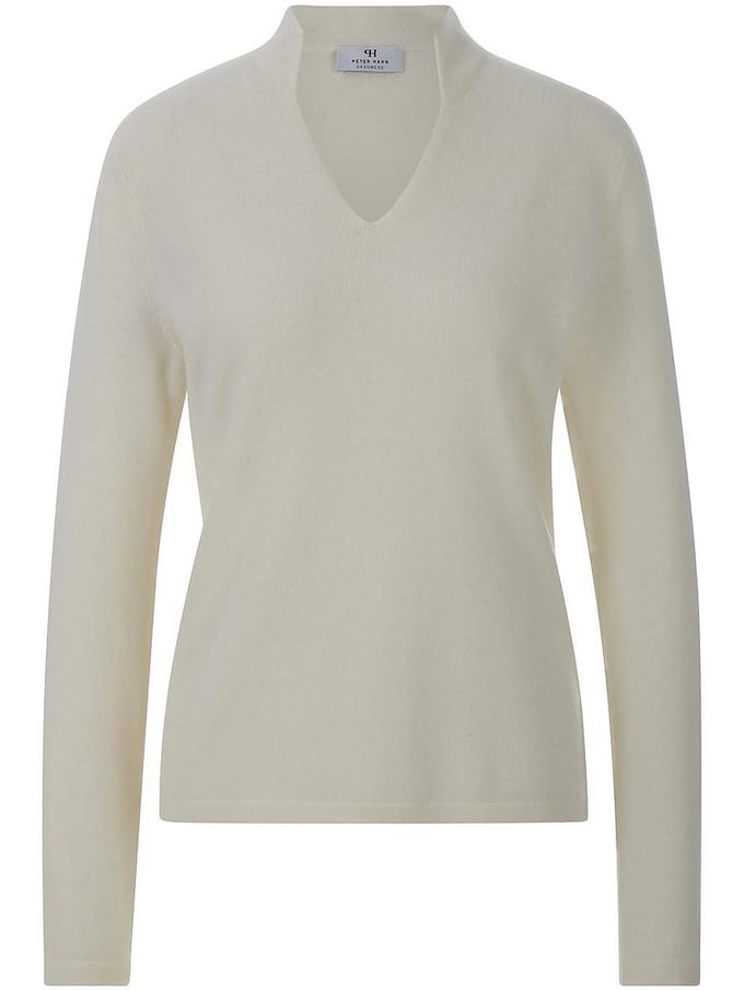 Trui Van Peter Hahn Cashmere wit