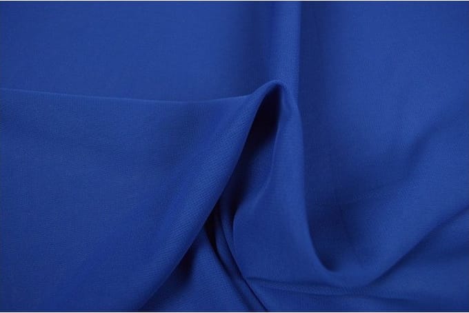 Chiffon stof - Blauw - 1 meter - Per meter - 150cm breed