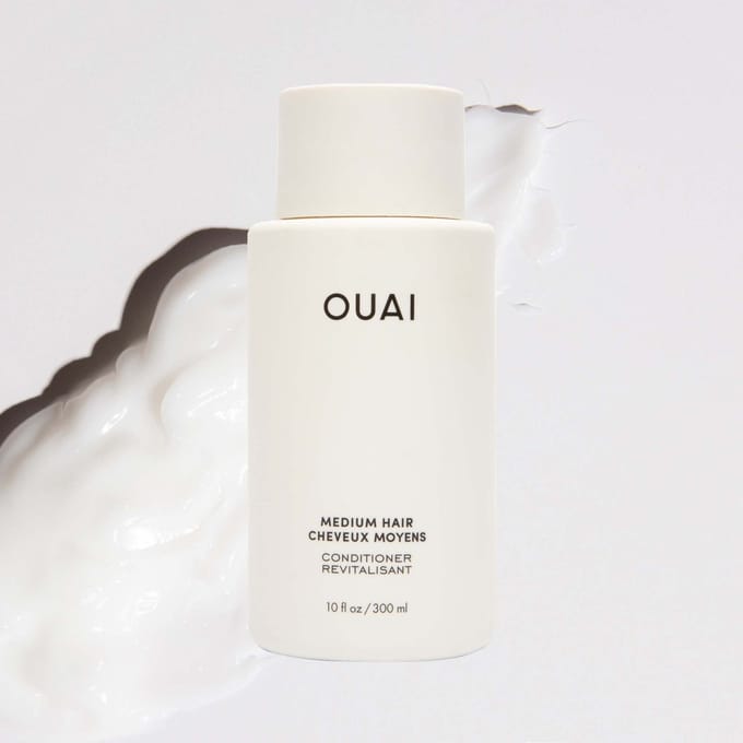 OUAI Medium Shampoo and Conditioner Travel Bundle