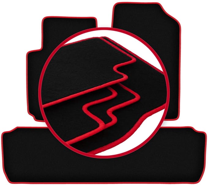 CARLUX-RED automatten voor: Citroen Xsara Picasso minivan (1997-2010)