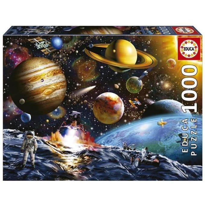 Educa - 1000 stukjes - Asteroïde missie - Ruimte - Heelal - Planeten - Legpuzzel