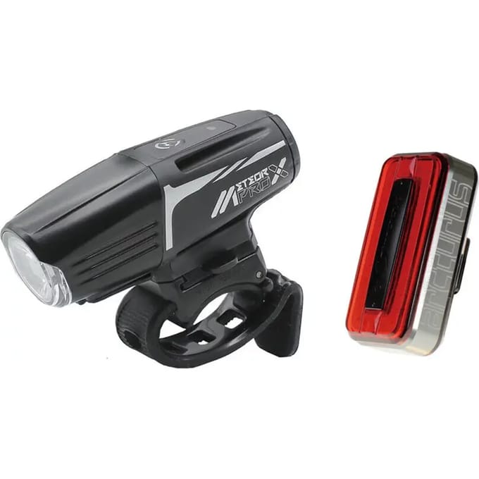 Fietsverlichtingset voor en achter Moon Meteor-X Auto Pro Arcturus