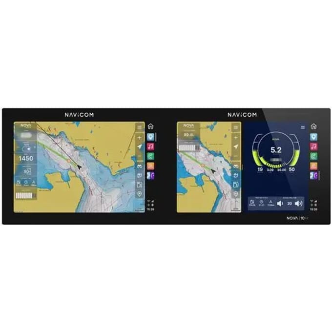 multifunctioneel display met twee schermen Nova 10"