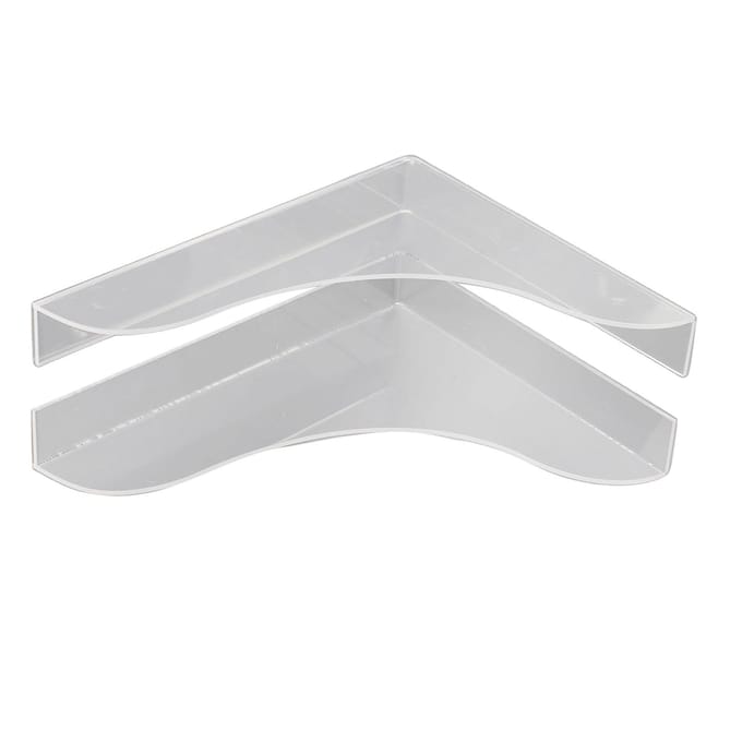 2 Stuks Badkuip Spatscherm Acryl Douche Bad Hoek Waterblokkerende Plaat voor Badkamer Keuken gray