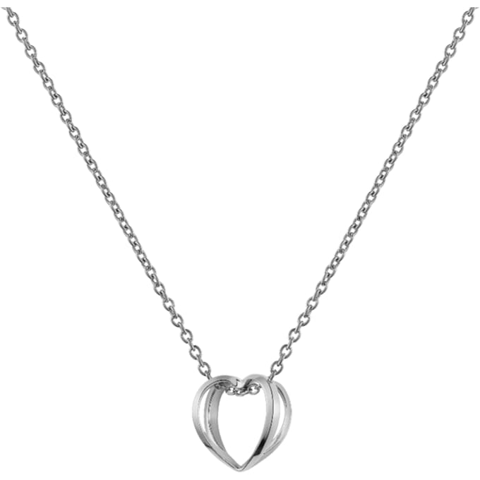 Daniel Wellington DW Elan Le Coeur Necklace One Size Silver