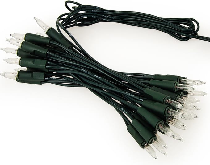 Deuba Feestverlichting - Fairy Lights - Kerstboomverlichting -  Kerst Warm Wit 5,4m Binnen