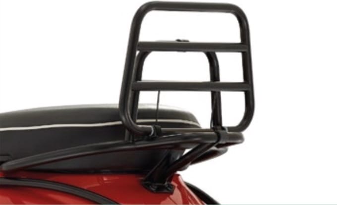 Achterklapdrager OEM Zwart | Vespa Sprint