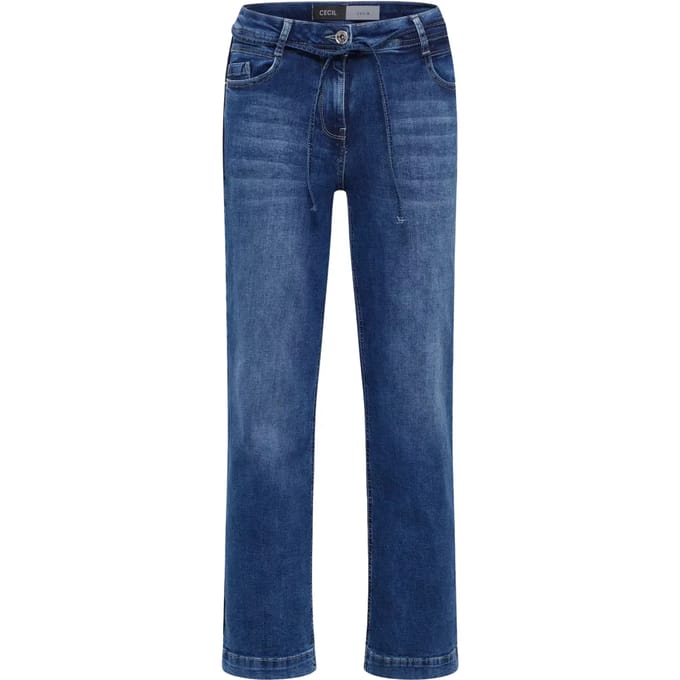 Rechte jeans voor dames Cecil Neele Galon