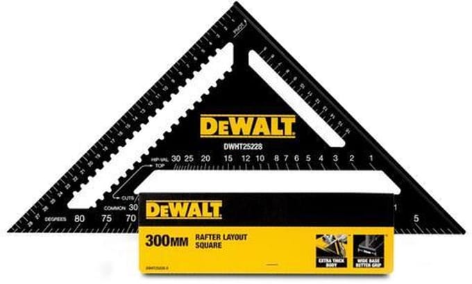 DeWalt DWHT46031-0 - Dakdekkershoek - 7 Inch - Robuust Aluminium - Nauwkeurig