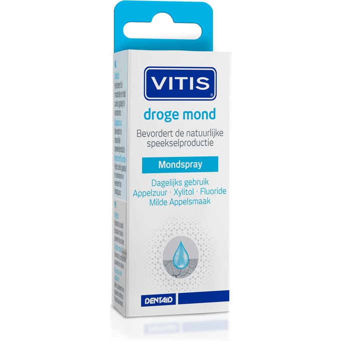 Vitis Droge Mond Spray 15 Ml
