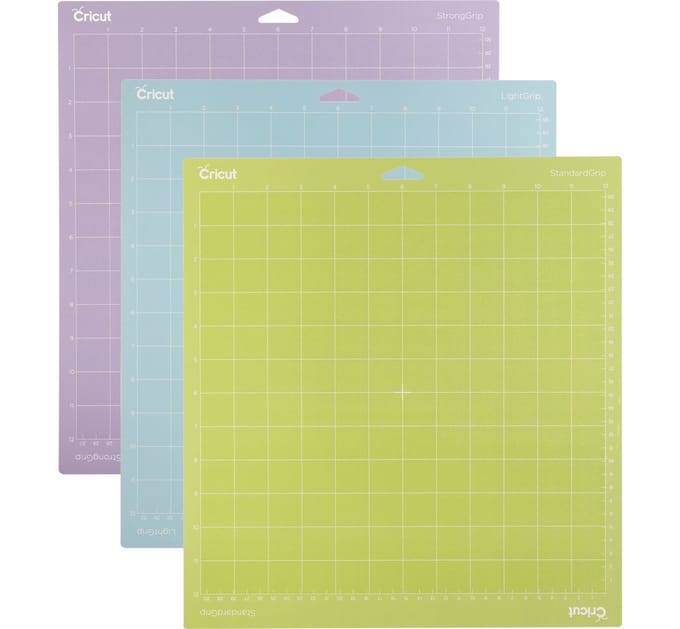 Cricut Machine Mat Variety Pack - cutting mat set - 3 pieces - 30.5 x 30.5 cm