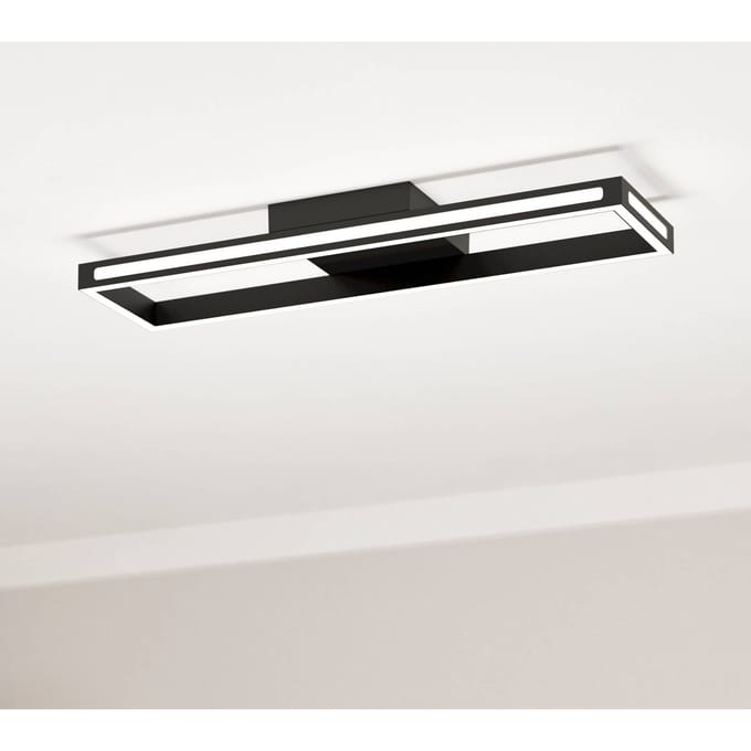 EGLO connect LED plafondlamp Savilanas-Z, CCT, zwart