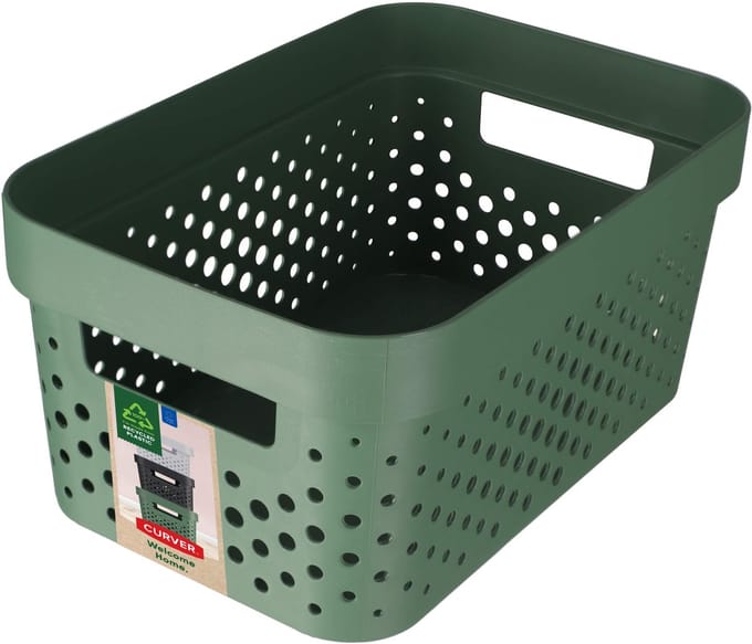 Curver Infinity Recycled Box 4,5l Dots Groen