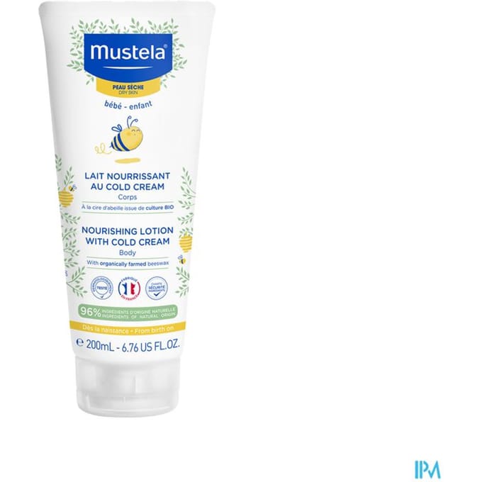 Mustela Nourishing Lotion With Cold Cream - 200 ml