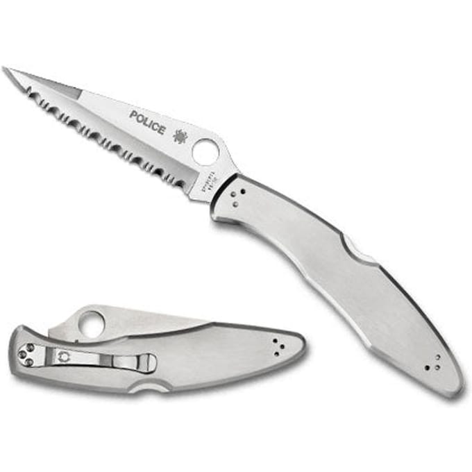 Spyderco Zakmes Police 3 Silver VG-10 SE