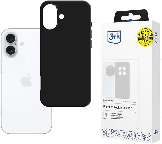 Apple iPhone 16 Plus - 3mk Matt Case Pro