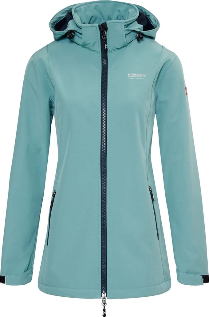 Nordberg Iris Dames Softshell Ls05401-be - Kleur Blauw - Maat S
