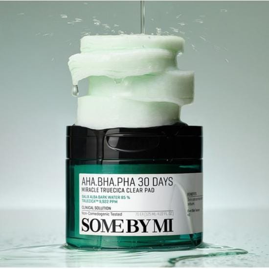 SOME BY MI AHA BHA PHA 30 Dagen Miracle Truecica Clear Pad (70 Bladjes) (3 Opties) #70 Pads x 2pcs