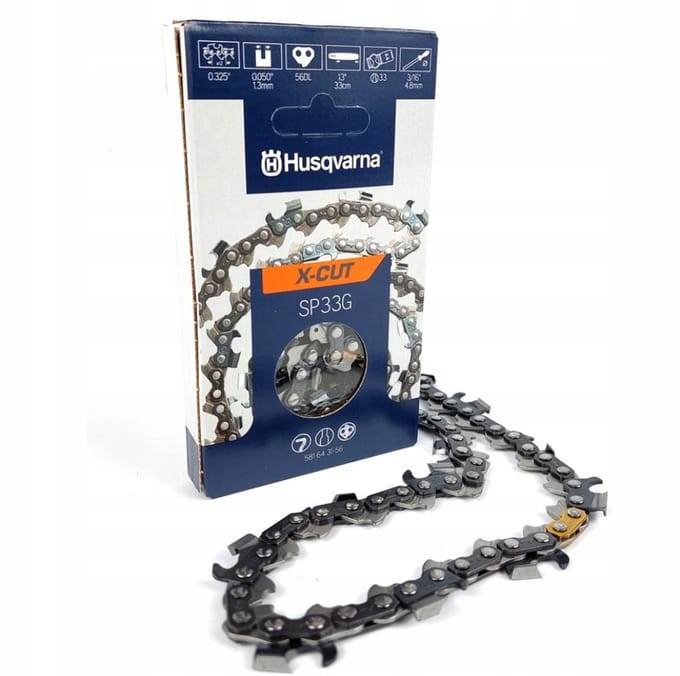 Husqvarna X-Cut SP33G Zaagketting (Semi-Haaks)- .325'' - 1,3mm - 56 Schakels - 33cm