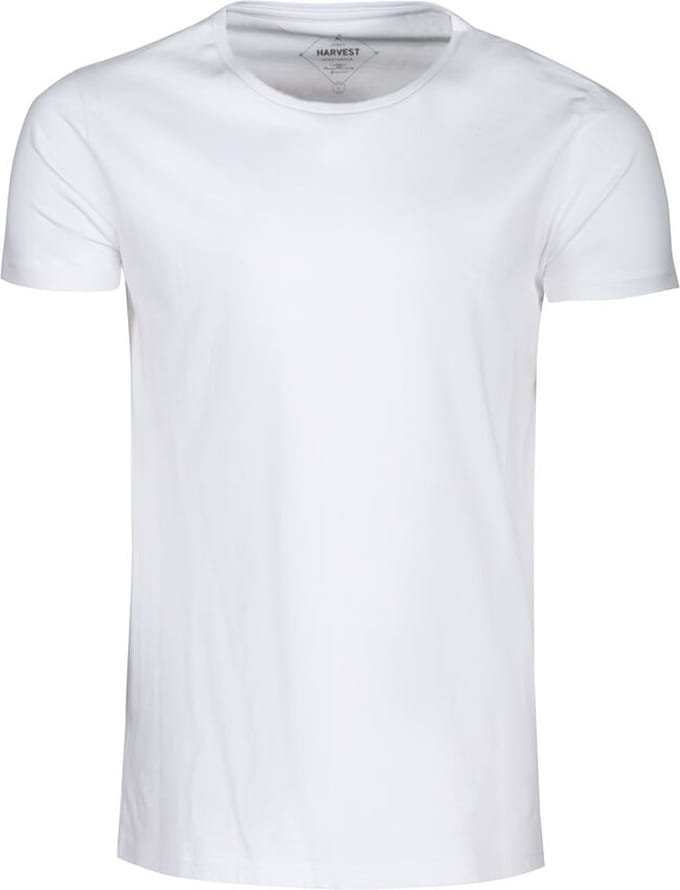 Harvest Twoville Organic Slub U-neck White m