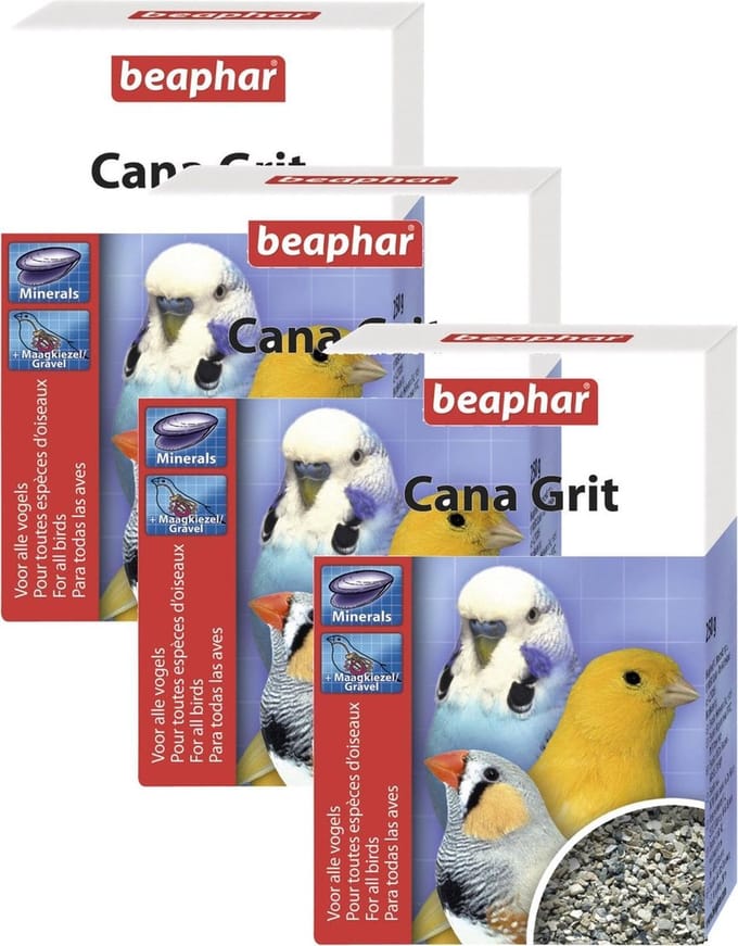 Beaphar Cana grit - 3 St à 250 gr - Vogelvoer