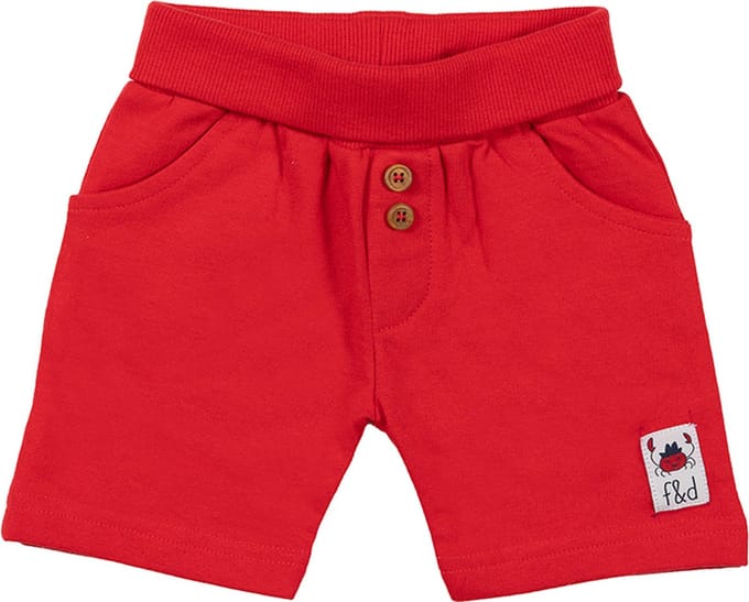 Frogs and Dogs - Jongens short - Red - Maat 80