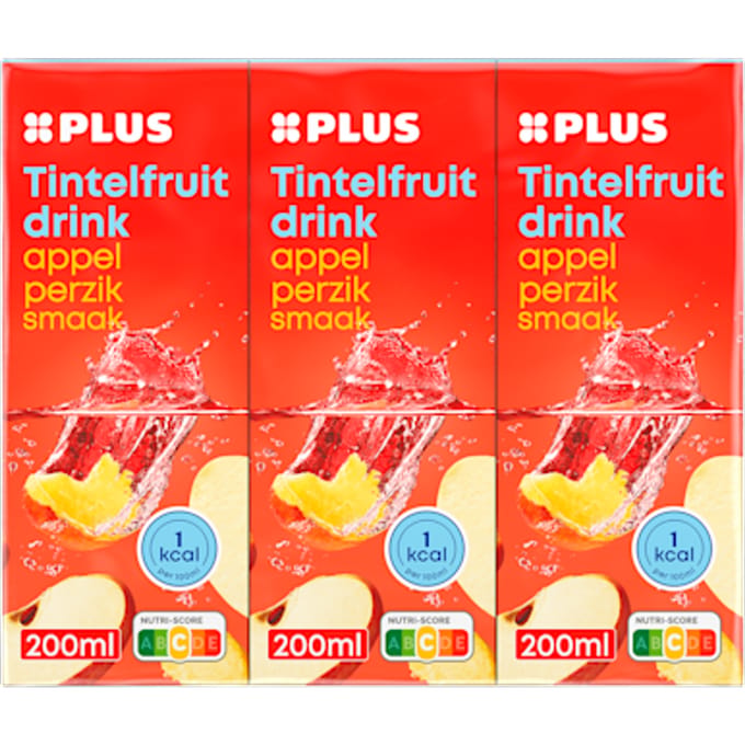 Tintelfruit 1kcal appel perzik 6-pack