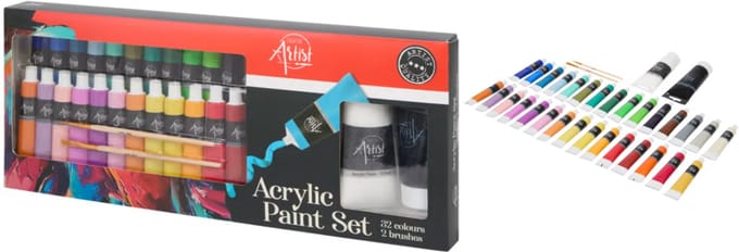 Creative Artist Acrylverfset 34-delig