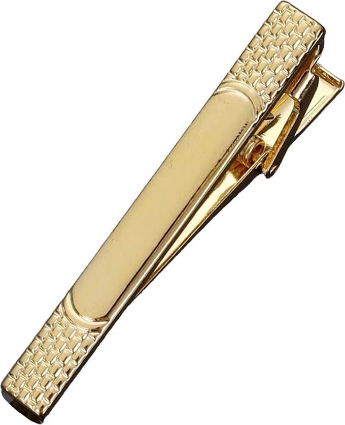 Fako Bijoux® - Dasspeld - Deluxe - Model Bowie - 50mm - Goudkleurig