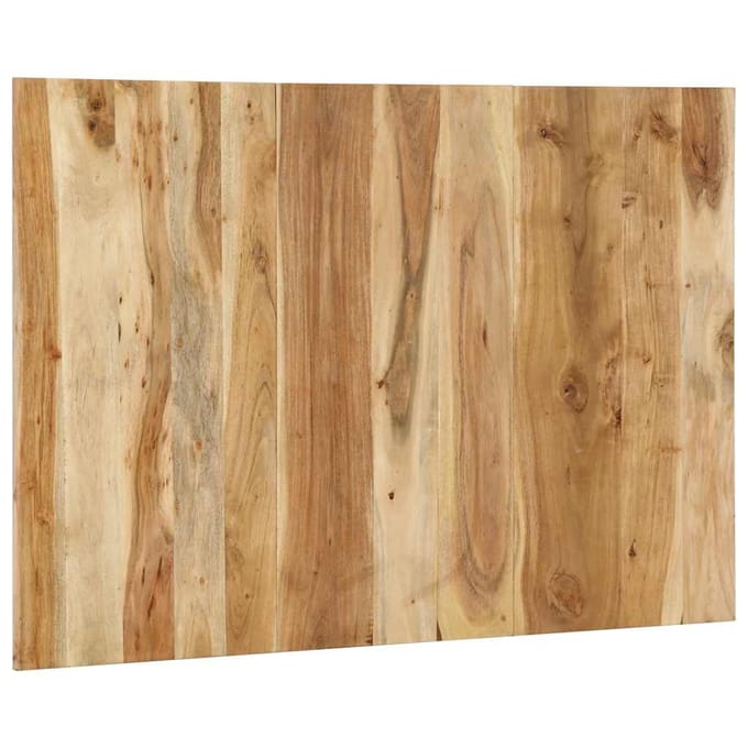 vidaXL - Hoofdbord - 120 - cm - massief - acaciahout