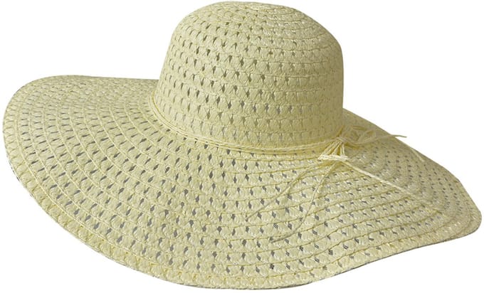 Clayre & Eef Hoed Beige Papierstro