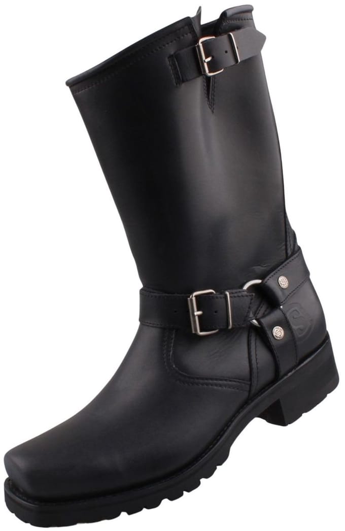 Sendra herenlaarzen Engineer 10777 zwart