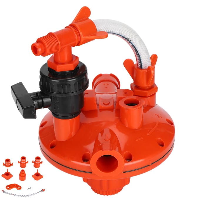 Professionele waterdrukregelaar voor pluimveekippen drinkwaterapparatuur Type 2 black