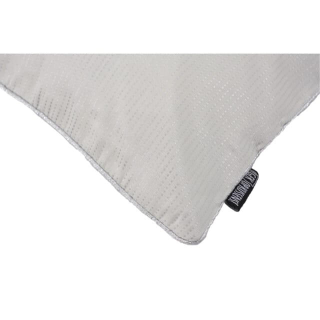 Gek op kussens! Sierkussen nura white / silver | 45 x 45 cm | polyester