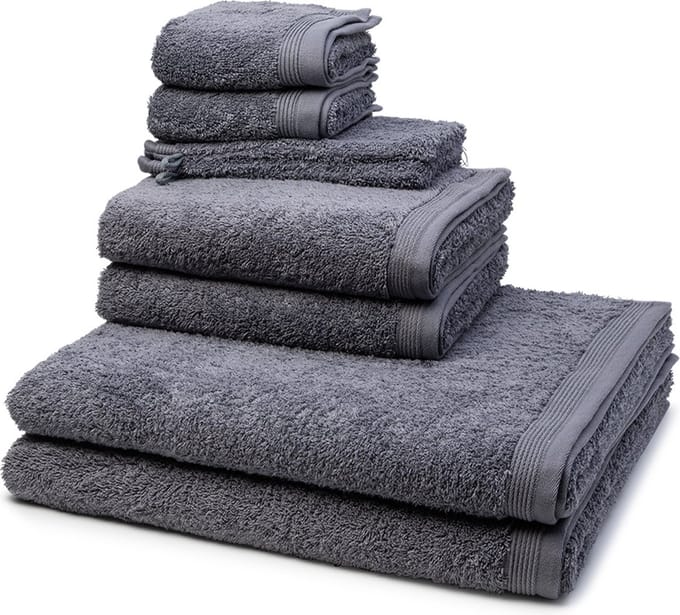 Möve 2 X was- 2 X gast- 2 X douche- 2 X handdoek in een set Superwuschel