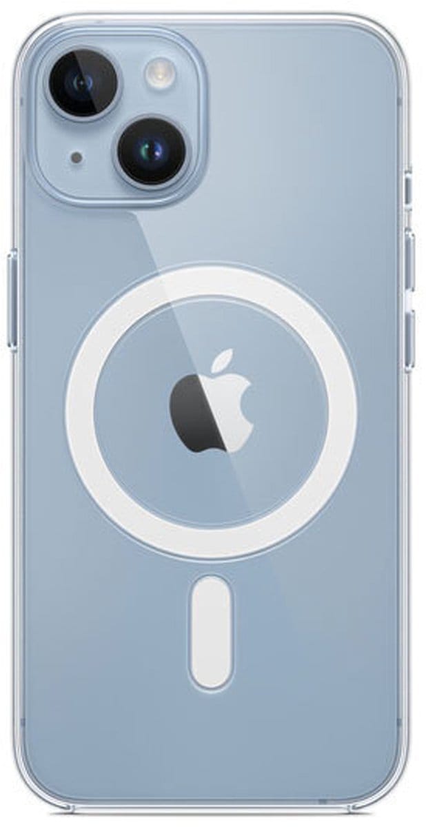 VOWLUX iPhone 14 Plus Hoesje – MagSafe Compatibel – Transparant – Shock-proof & Valbestendig