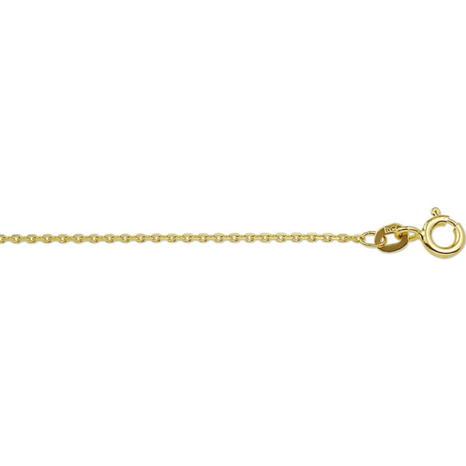 Collier Anker Gediamanteerd 1,1 Mm