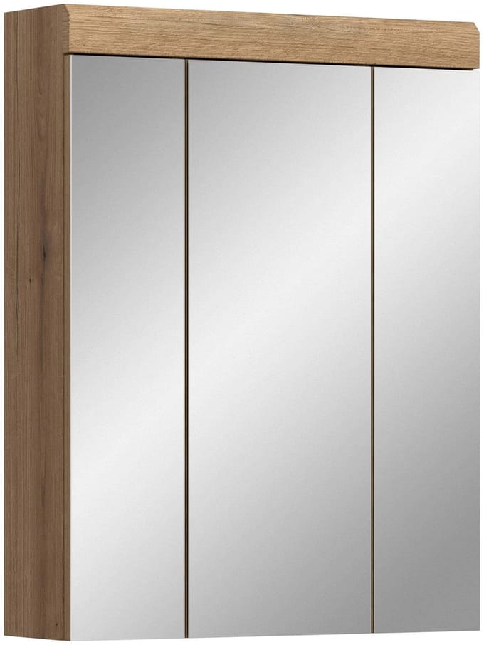 Scout spiegelkast kasjmier mat MDF TZ Evoke Eiken NB - 18x60x79cm