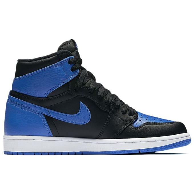 Jordan 1 Retro Royal 2017 555088-007 40.5 black