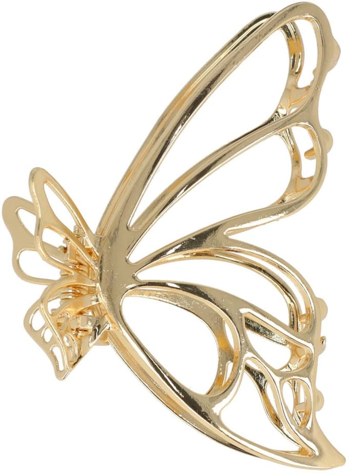 Haarsoires Haarspeld Haarklem 7cm – Vlindervorm – Metaal – Goud