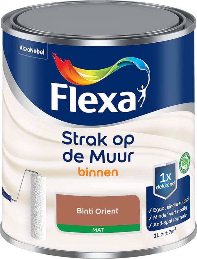 Flexa - Strak Op De Muur Binnen Mat - Binti Orient - Mengverf - 1 L