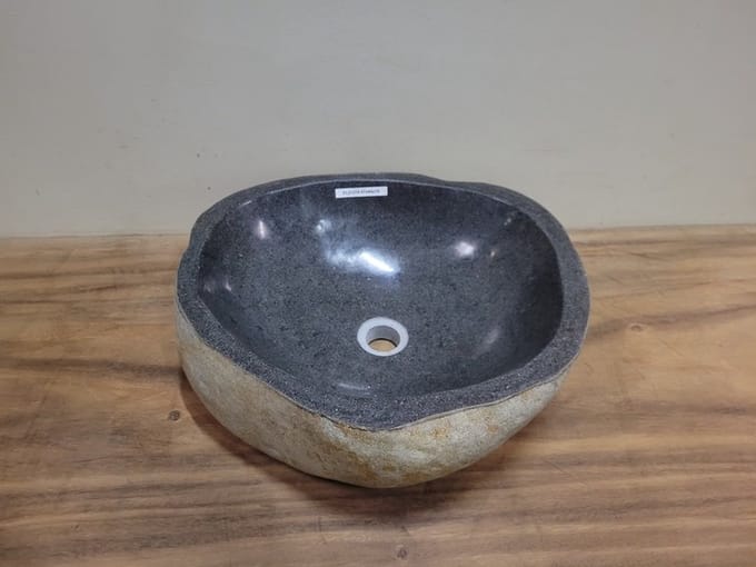 Waskom natuursteen FL21319 - 47x44x15cm