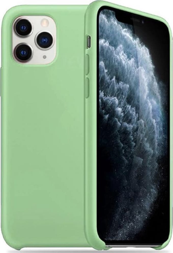 MM&A TPU Back Cover Case Hoesje geschikt voor Apple iPhone 11 – Harde Plastic – TPU Case – Groen
