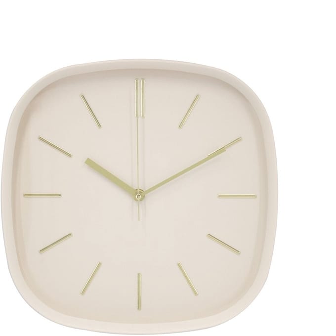 HomeBound by KY | Wandklok Luno 30cm off-white | wandklok | klok